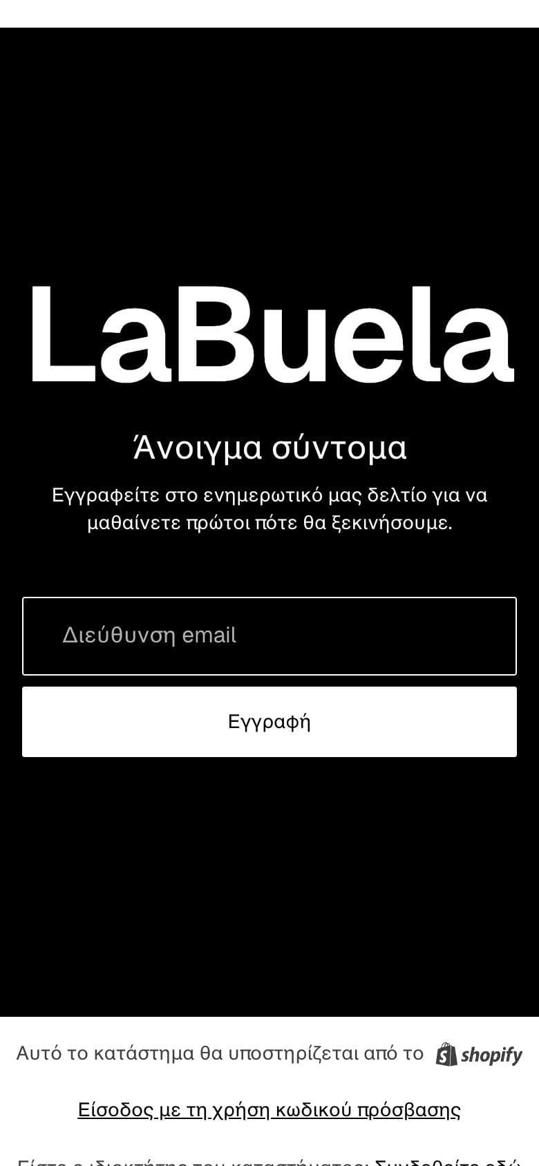 LaBuela, on a phone